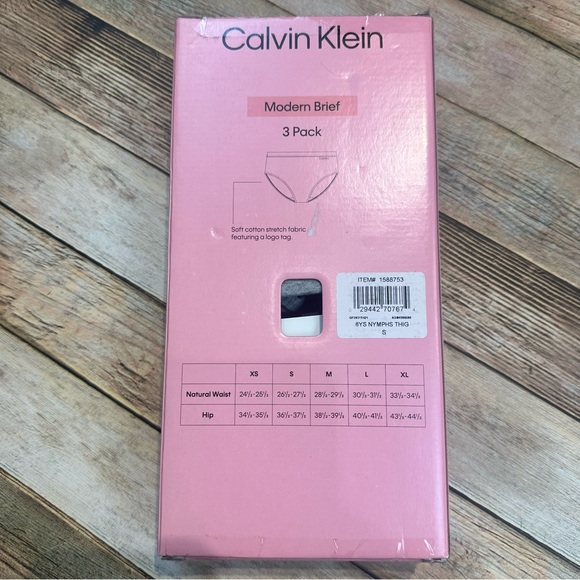 Calvin Klein Modern Brief 2-Pack SMALL - Picture 2 of 2